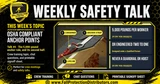 OSHA Anchor Points (Talk #4)