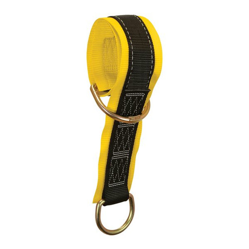 FallTech web pass-through sling anchor with polyester webbing and heavy-duty wear pad