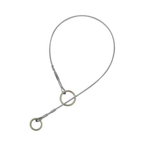 FallTech cable pass-through sling anchor with galvanized steel wire rope