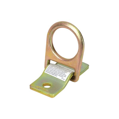 FallTech 7414 forged D-ring anchor with plated steel bolt-on installation plate