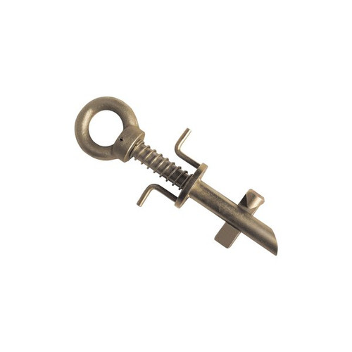 FallTech 7408 toggle-through eyebolt anchor for structural steel, single-hole install