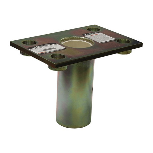 FallTech 65020BFZ Flush-Mount Fixed Davit Base, Bolt-Down Zinc