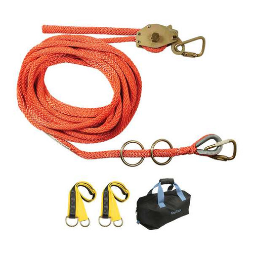 FallTech 770001 100 ft 2-Person Polyester Rope Temporary HLL