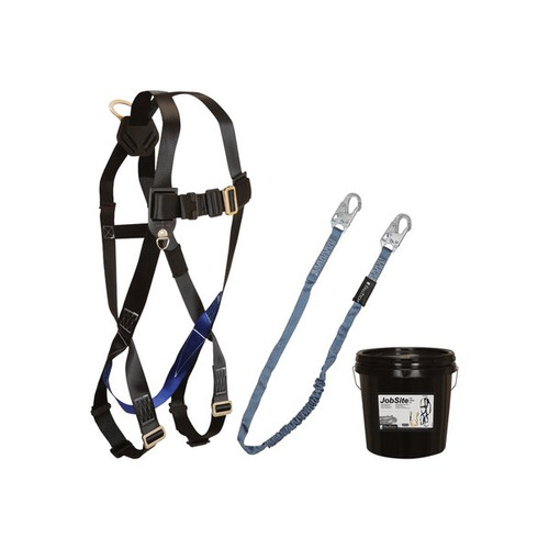 FallTech 9504Z 9504Z Mini Bucket Kit, 7007 Harness and Lanyard