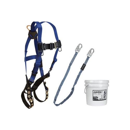 FallTech 9505Z 9505Z Mini Bucket Kit, 7016 Harness and Lanyard