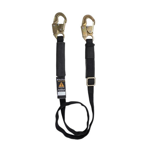FallTech 8209AFB Arc Flash Adjustable Restraint Lanyard, 4 to 6 ft