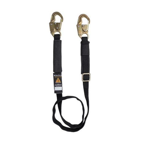 FallTech 8209AFB Arc Flash Adjustable Restraint Lanyard, 4 to 6 ft