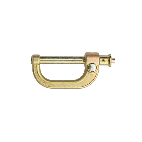 FallTech 5073J Triple Action Steel Connector, Yellow Zinc