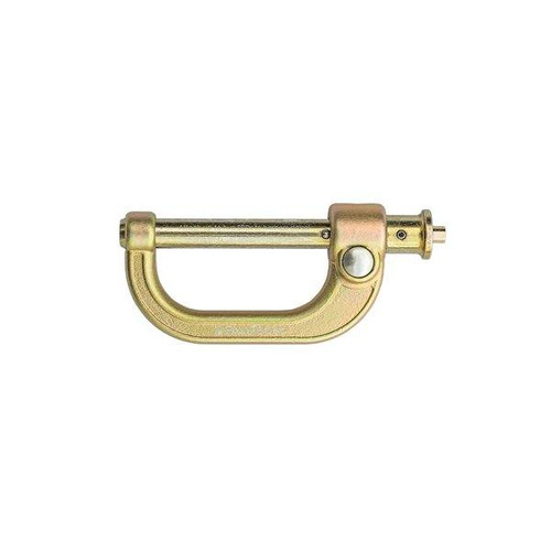 FallTech 5073J Triple Action Steel Connector, Yellow Zinc