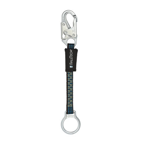 FallTech 8365 EdgeCore Dorsal D-Ring Extender, 18 in with Snap Hook