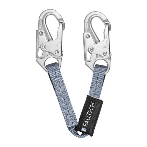 FallTech 820324 Web Restraint Lanyard with Snap Hooks with 2 ft