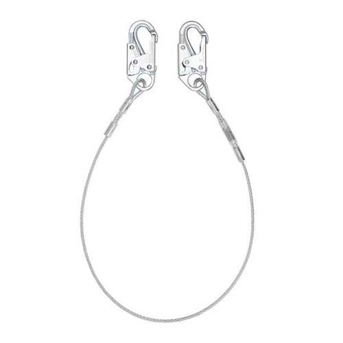 FallTech 8307 Coated Cable Restraint Lanyard with 6 ft