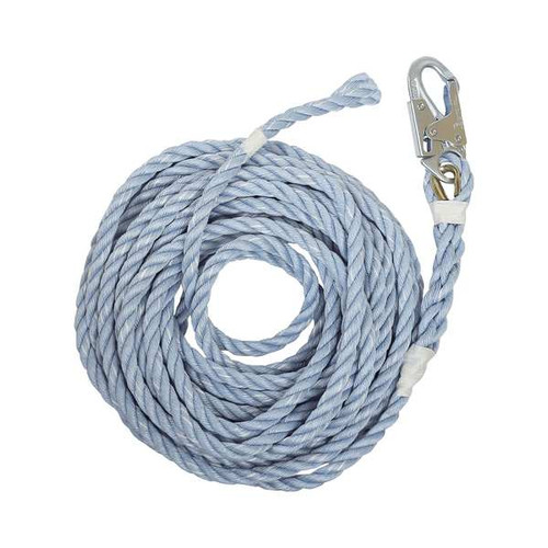 FallTech 8149 8149 Vertical Lifeline, 50 ft, Blue Polyester