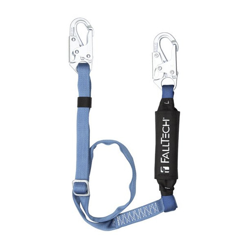 FallTech 8257 ViewPack Adjustable Lanyard, 6 ft Single