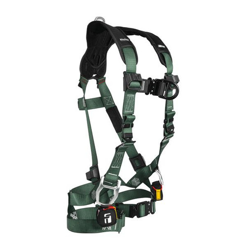 FallTech 19104DQC 19104DQC FT-1910 4D Climbing Harness, QC Leg Adjustment