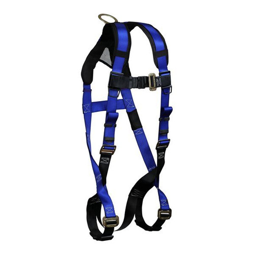 FallTech 7015B 7015B Contractor+ 1D Standard Non-belted Harness