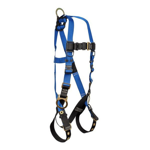 FallTech 7018X 7018X Contractor 3D Harness, Tongue Buckle Legs