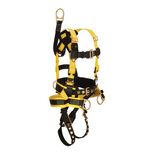 FallTech 8021 8021 Roughneck 4D Derrick Bosun Belted Harness