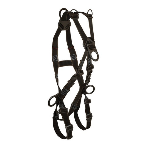 FallTech 8063B 8063B Arc Flash Nylon 4D Cross-over Climbing Harness
