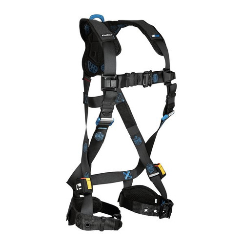 FallTech 8128B 8128B FT-One 1D Harness, Tongue Buckle Leg Adjustments
