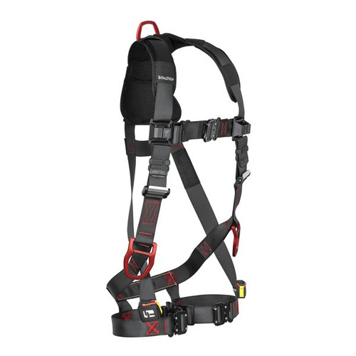 FallTech 8142QC 8142QC FT-Iron 3D Harness, Quick Connect Buckle Legs