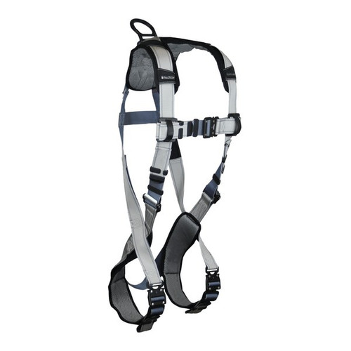 FallTech 7087B FlowTech LTE 1D Standard Non-Belted Full Body Harness, Quick-Connect Leg Adjustment on white background