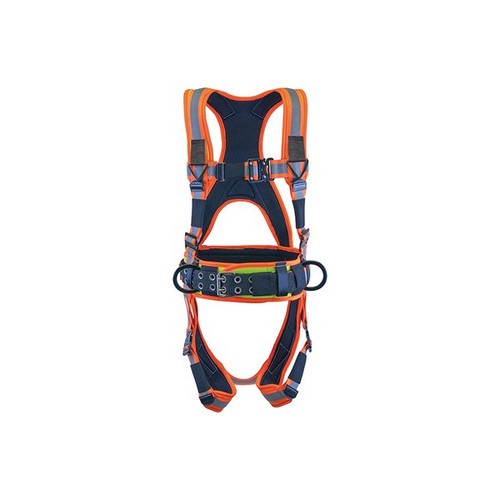 Super Anchor Ultra-Viz Full Body Harness, No Bags, 6160, SKU 6160, front view