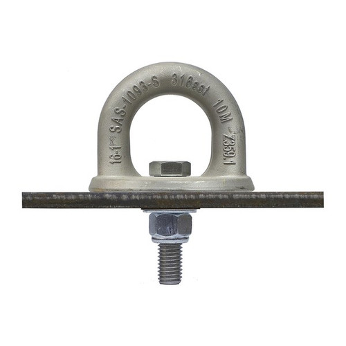 Super Anchor Bolt-Thru Cast Loop Top Commercial Anchor, SKU 1093, lanyards and connectors, hdg or 316 finish