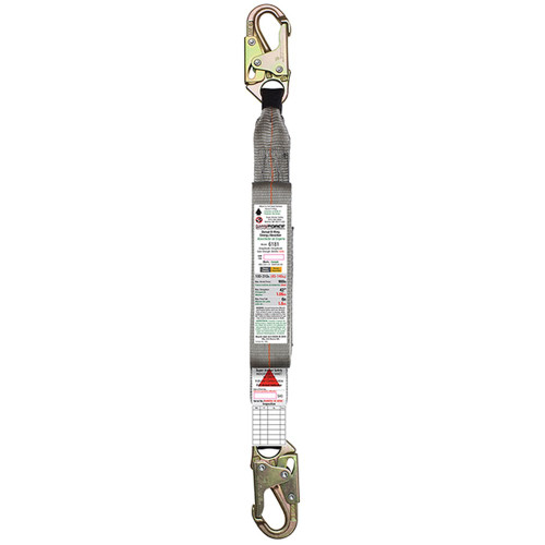 Super Anchor Max-Force Energy Absorber, Snaphook End, SKU 6181, snaphook to snaphook energy absorber