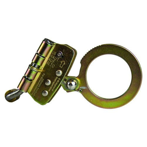 Guardian 01508 trailing rope grab in zinc-plated steel for 5/8 in vertical lifeline rope