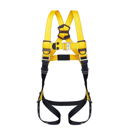 Guardian Series 1 full body harness 37018 with quick-connect chest buckle and tongue-buckle legs, size XL-XXL