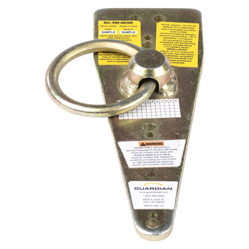 Guardian 00484 Bull Ring Removable Roof Anchor, 2-Pack front (00484)