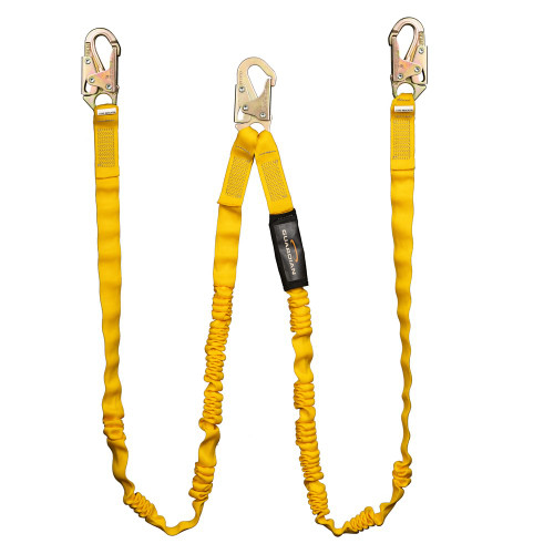 Guardian IS-72-2 double leg internal shock lanyard front (11202)