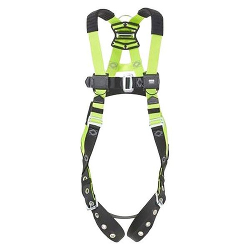 Miller H500 Industry Standard harness H5ISP111002 with mating buckles and back steel D-ring