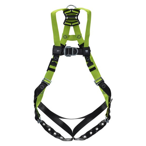 Miller H500 Industry Standard harness H5IS311101 with back and front D-rings, front view