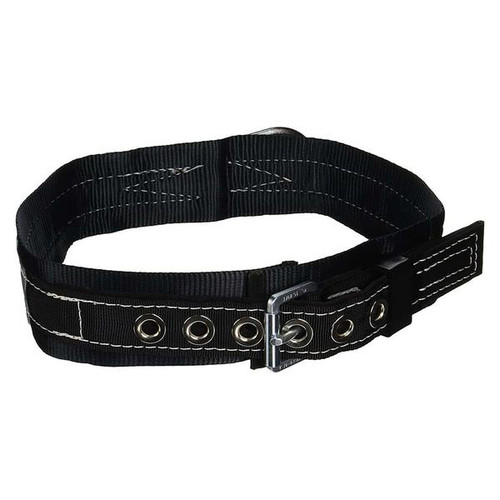 Miller 123N compact single D-ring body belt with 1-3/4 inch black webbing