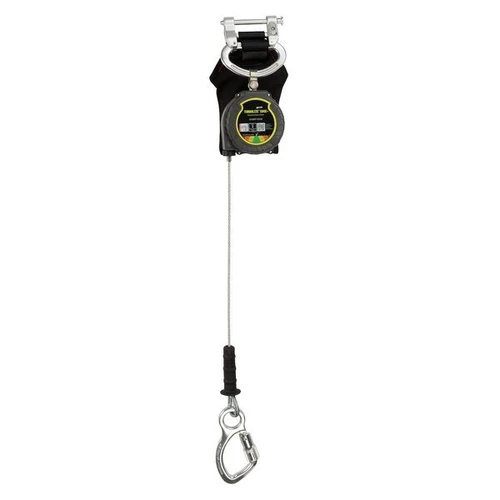 Miller TurboLite+ Edge single cable personal fall limiter MTL-LEP1-63 with aluminum captive eye carabiner