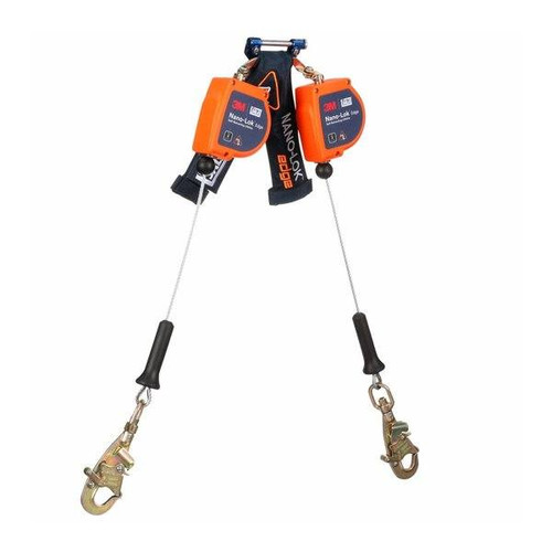 DBI-SALA Nano-Lok Edge 8ft Twin Cable SRL, Swivel Snaps 3500282 product photo