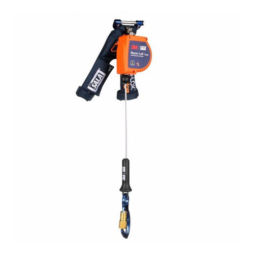 DBI-SALA Nano-Lok Edge 8 ft Cable SRL, Alum Carabiner 3500289 product photo