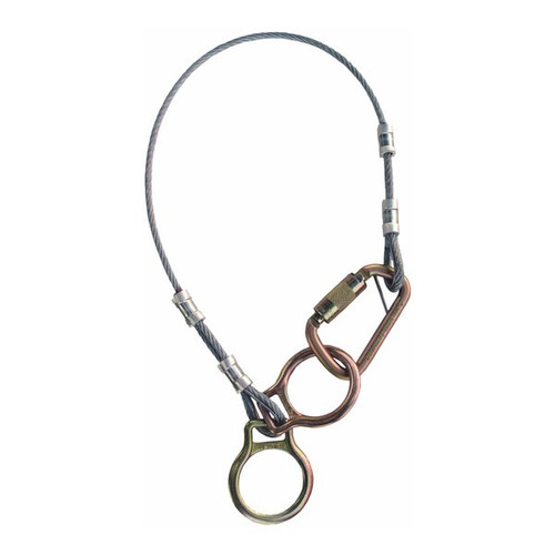 DBI-SALA Protecta Dual-Ring Cable Tie-Off Adapter Anchor 2190101 product photo