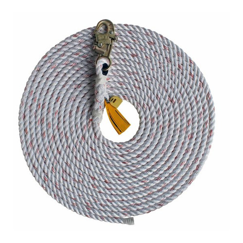 DBI-SALA Rope Lifeline with Snap Hook, 30 ft 1202754 product photo