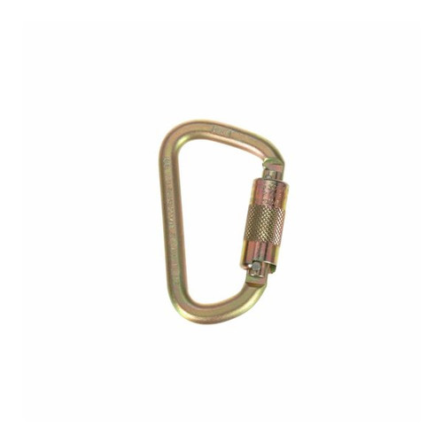 DBI-SALA Saflok Carabiner Yellow Zinc 2000112 product photo