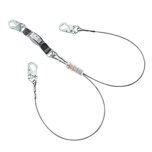 MSA V-SERIES 10201355 6 ft Twin Leg Shock Absorbing Lanyard product photo (SKU 10201355)