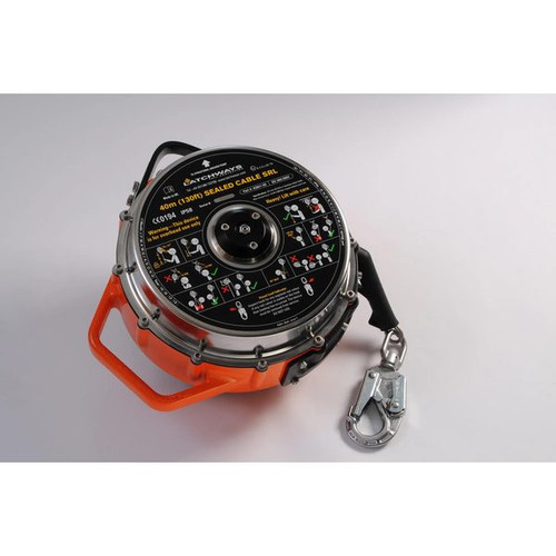 MSA Latchways 62841-00US Sealed SRL, 130 ft product photo (SKU 62841-00US)