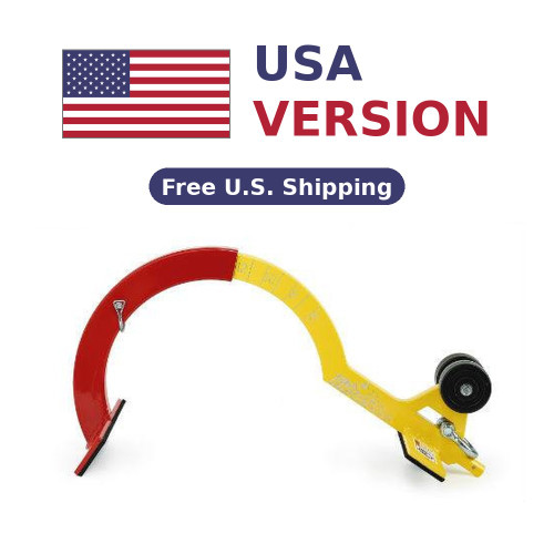 RidgePro Roof Peak Anchor RP3Q14-R USA Version with American flag badge, free U.S. shipping