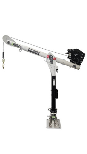 Frontline DAC-FL Confined Space Davit Arm System with Floor Mount and Winch