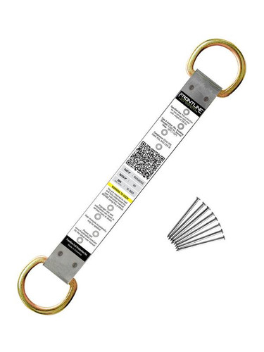 Frontline ROSU02SS-20PK stainless steel permanent roof anchor with two zinc plated D-rings