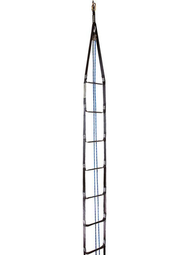 Frontline RLA18B 18 ft webbed rescue ladder shown extended