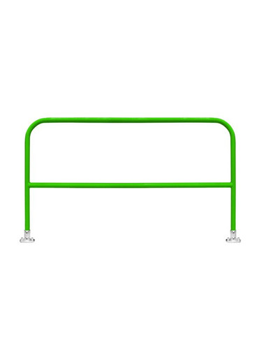 Frontline GUS-FXD Guardrail System for Concrete or Steel Substrates | Green or Yellow, 5/7.5/10 ft — full product view