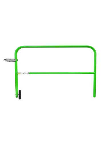 Frontline GUG55 Guardrail 5 ft Rolling Swing Gate | Green, Yellow or Galvanized — full product view